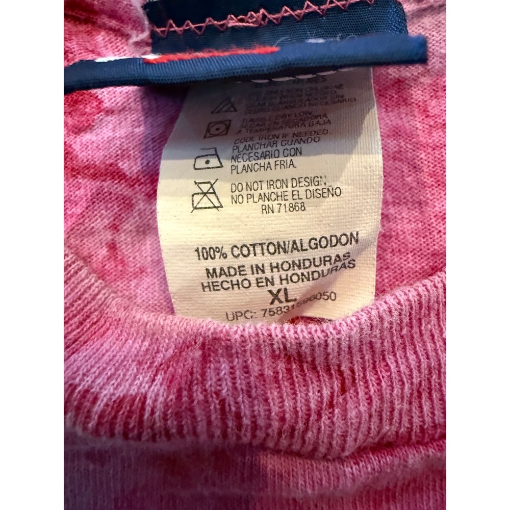 Vintage Time 2 Celebrate Pink Tie Dye T Shirt XL Mens Short Sleeve Cotton Tee - Picture 3 of 6